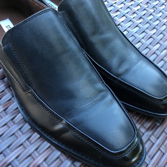 STEVE MADDEN “EMRALD” LEATHER LOAFERS - Picture 7 of 8